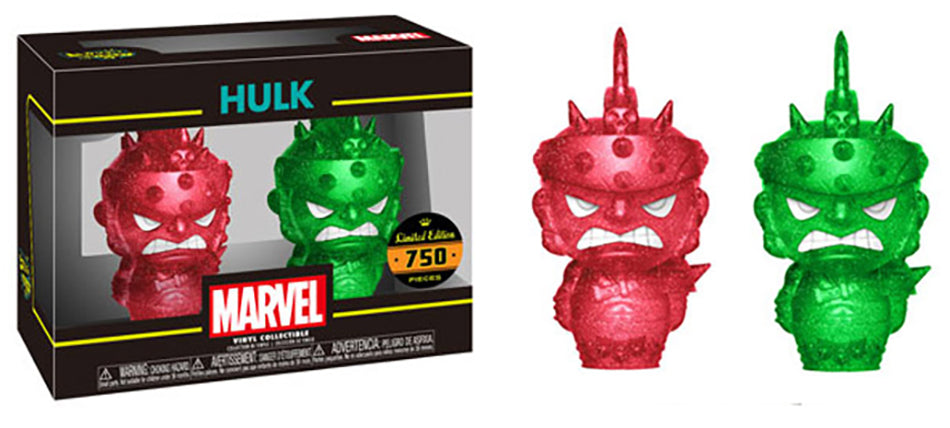 Mini Hikari Hulk (2-pack, Green & Red) /750 made (Online Order Only)