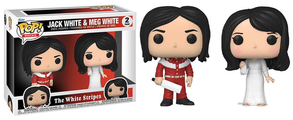 Jack White & Meg White (The White Stripes) 2-pk (Online Order Only)