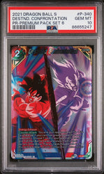 2021 DRAGON BALL SUPER DESTND. CONFRONTATION #P-340 - PSA 10 (Online Order Only)