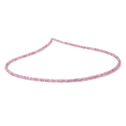 3-3.5mm Purple Spinel faceted rondelles 16 inch 239 beads AA grade