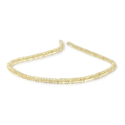 3-4mm Grossular Garnet Plain Rondelle Beads 16 inch 206 pieces AA (ONLINE ORDER ONLY)