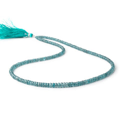 3-5mm Indigo Kyanite faceted rondelle beads 20 inches 238 pieces AA (ONLINE ORDER ONLY)