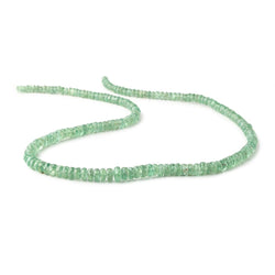 3-6mm Green Kyanite Faceted Rondelle Beads 18 inch 180 pieces