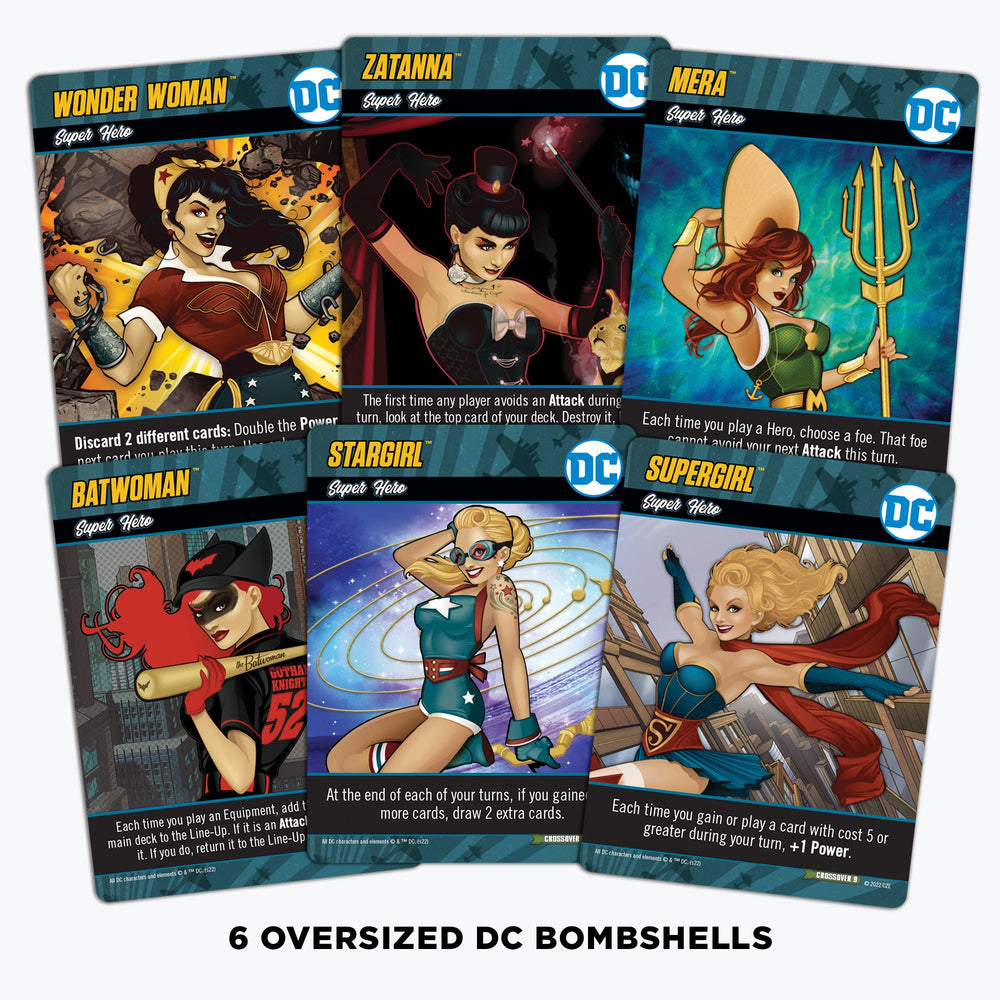 DC Deck-Building Game Crossover Pack 9: DC Bombshells (KICKSTARTER EDITION) (ONLINE ORDER ONLY)