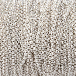 3 Feet - 1.8mm Silver plated Rolo Link Chain (ONLINE ORDER ONLY)
