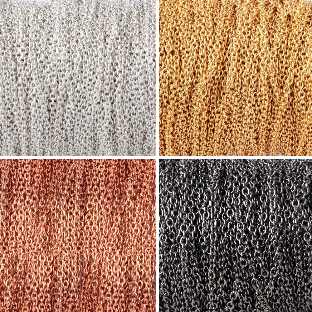 3 Feet - 1mm Link Chain (ONLINE ORDER ONLY)