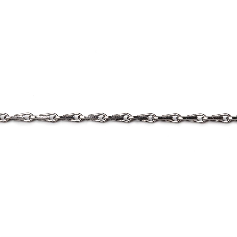 3 Feet - 1mm Tear Drop Link Chain (ONLINE ORDER ONLY)