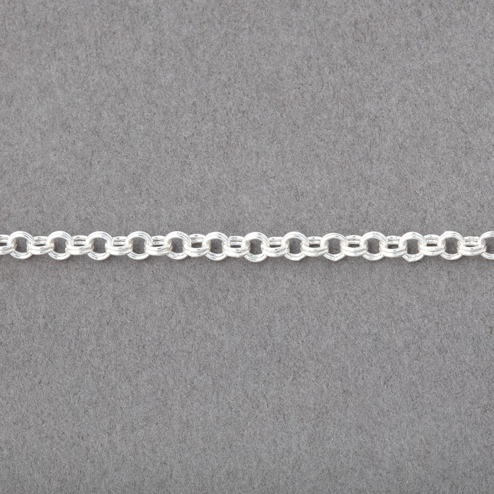 3 Feet - 2.5mm Double Rolo Link Chain (ONLINE ORDER ONLY)