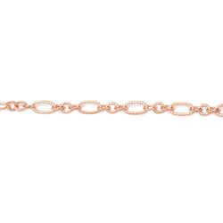 3 Feet - 3.5mm Multiple Corrugated Oval Link Chain (ONLINE ORDER ONLY)