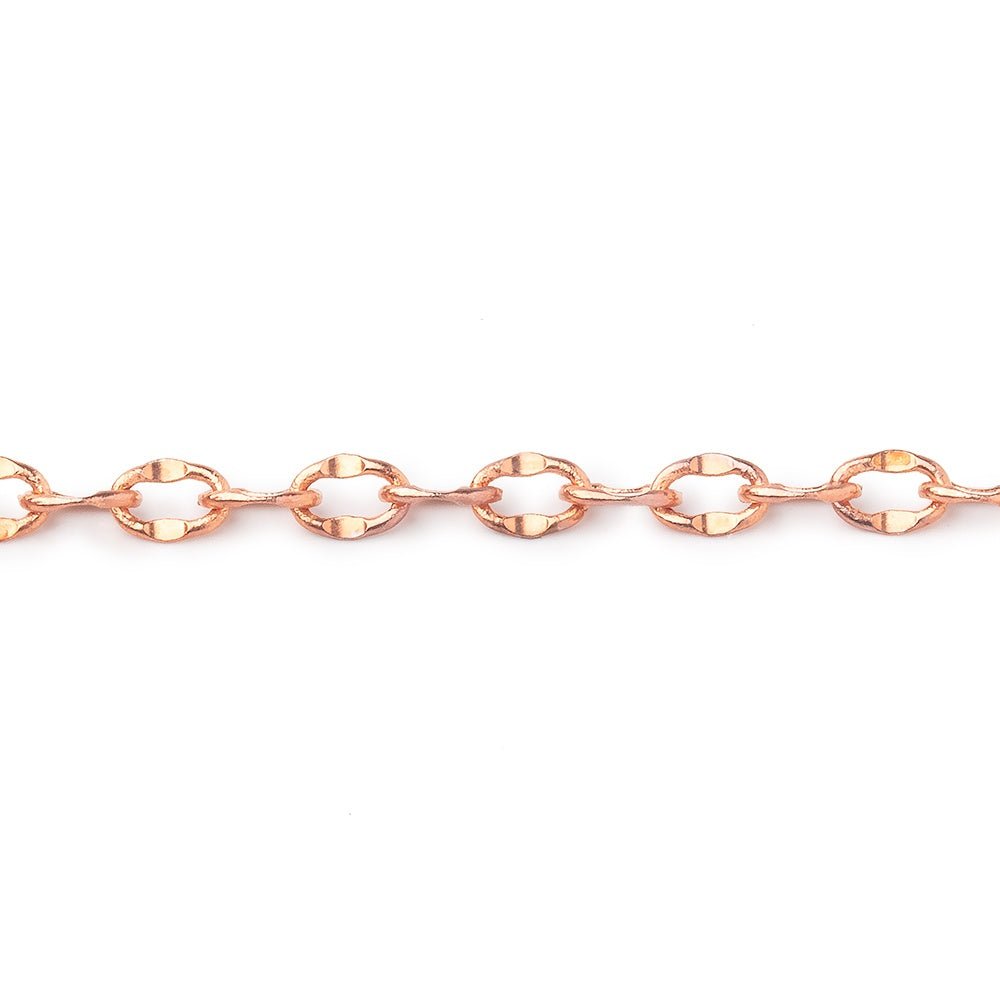 3 Feet - 3mm Divot Oval Link Chain (ONLINE ORDER ONLY)