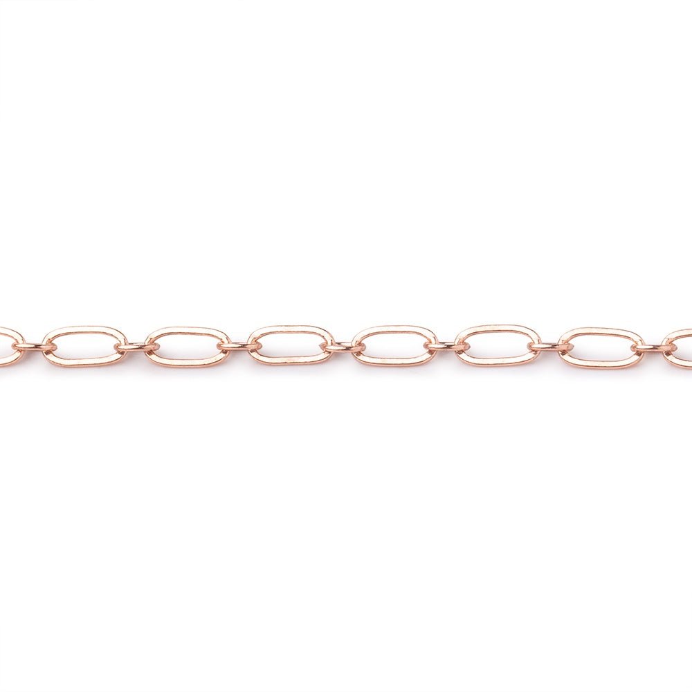 3 Feet - 3mm Drawn Oval & Link Chain (ONLINE ORDER ONLY)