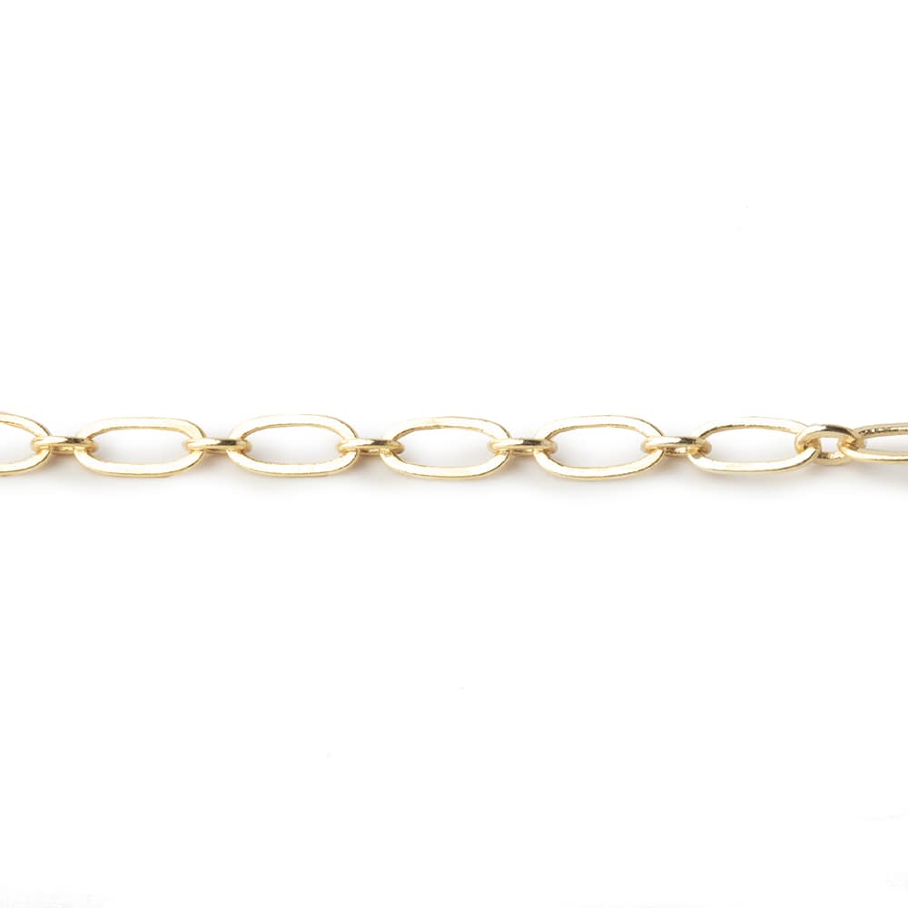 3 Feet - 3mm Drawn Oval & Link Chain (ONLINE ORDER ONLY)