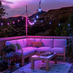 Matter Smart Multicolor Outdoor String Lights Smarter Kit 98ft (30m) (ONLINE ORDER ONLY)