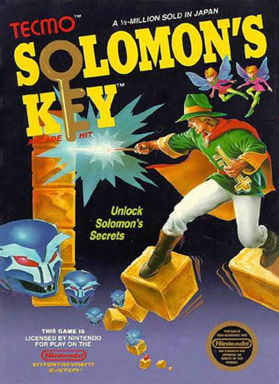 Solomon's Key (Nintendo NES) (Online Order Only)
