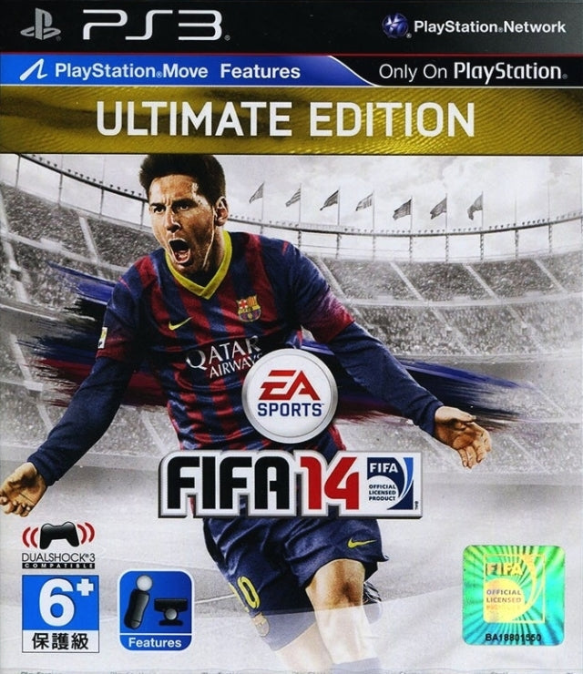 FIFA 14 (Ultimate Editon) [Asia Import] (Playstation 3) (Online Order Only)