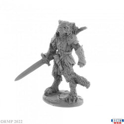 Reaper Legends: Catfolk Fighter, Mal (ONLINE ORDER ONLY)