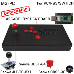 FightBox M3 All Button Leverless Arcade Game Controller for PC/PS/XBOX/SWITCH (Online Only)