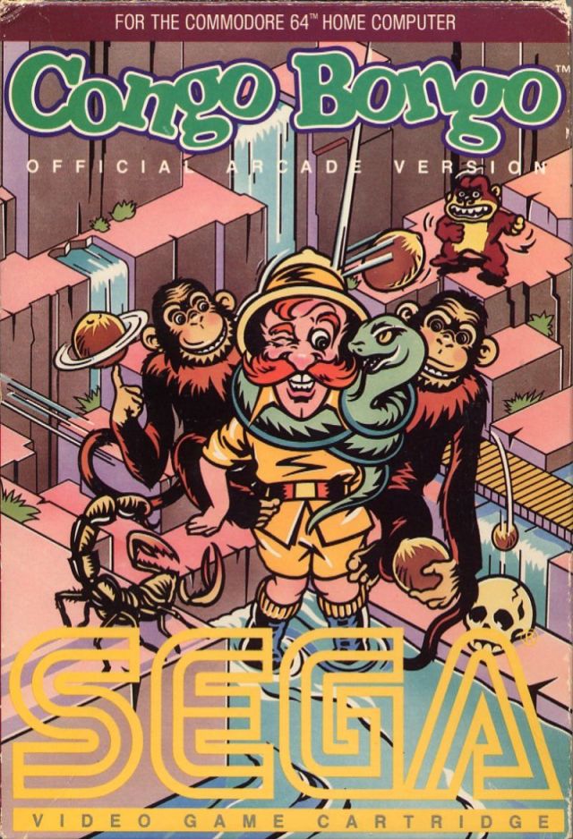 Congo Bongo (Commodore 64) (ONLINE ORDER ONLY)