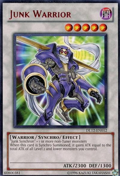 Junk Warrior (Red) [DL12-EN012] Rare (ONLINE ORDER ONLY)
