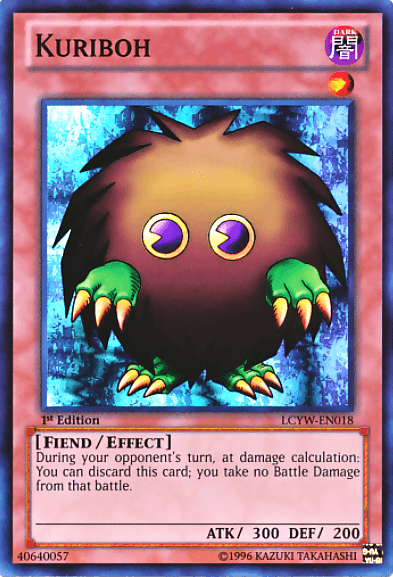 Kuriboh [LCYW-EN018] Super Rare (ONLINE ORDER ONLY)