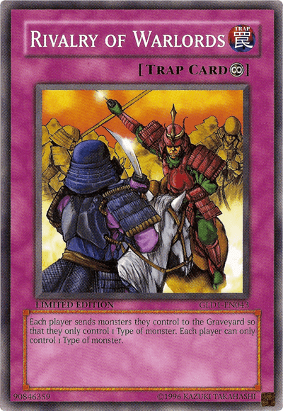 Rivalry of Warlords [GLD1-EN043] Common (ONLINE ORDER ONLY)