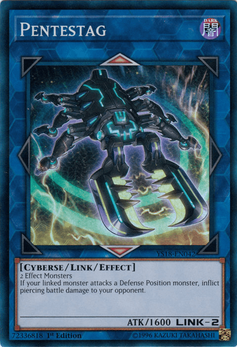 Pentestag [YS18-EN042] Super Rare (ONLINE ORDER ONLY)