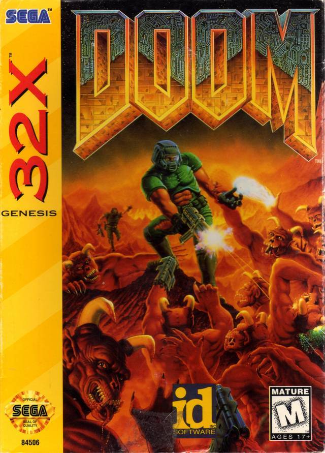 DOOM 32X (Sega Genesis) (ONLINE ORDER ONLY)