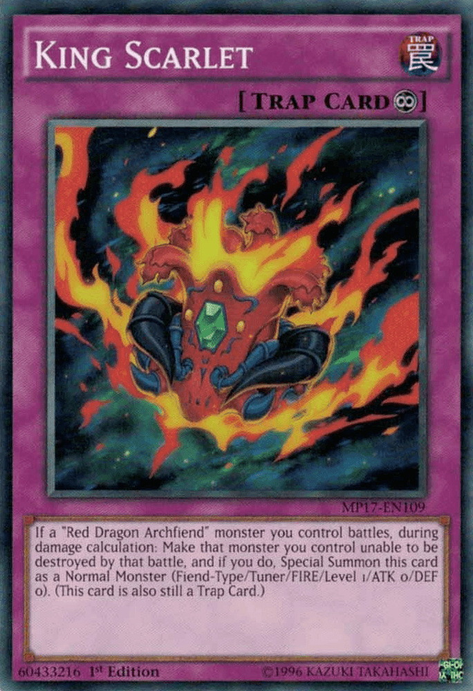 King Scarlet [MP17-EN109] Common (ONLINE ORDER ONLY)