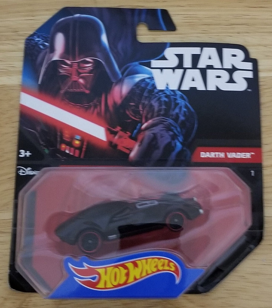 Star Wars Hot Wheels Character Car - Darth Vader (2015) (ONLINE ORDER ONLY)