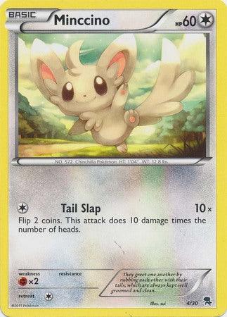 Minccino (4/30) [Black & White: Trainer Kit - Zoroark] (Online Only)