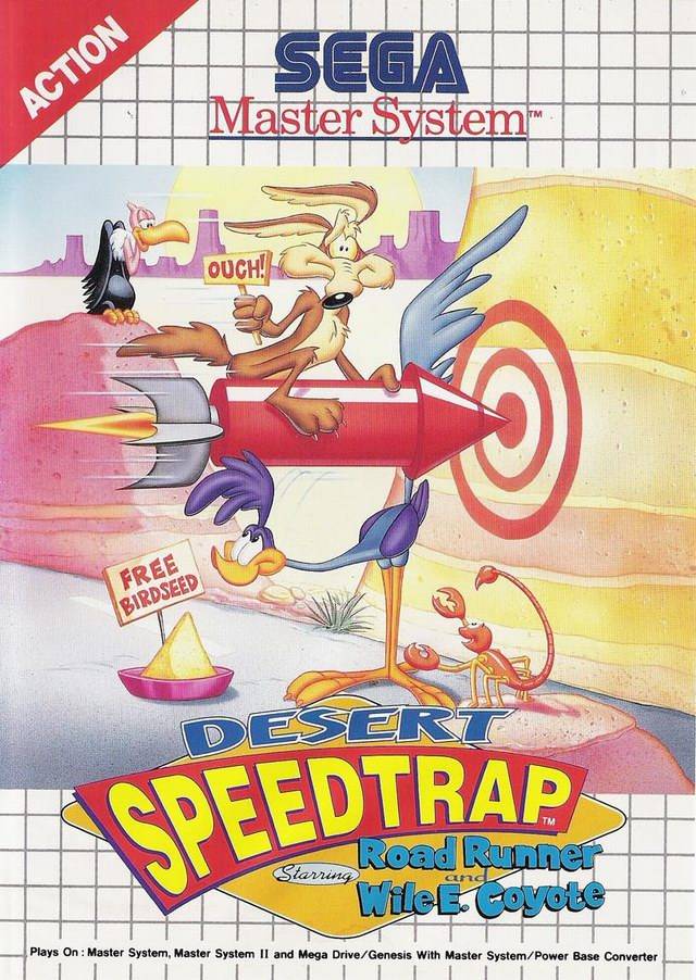 Desert Speedtrap: Starring Road Runner and Wile E Coyote (Sega Master System) (ONLINE ORDER ONLY)