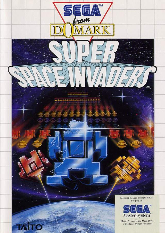 Super Space Invaders (Sega Master System) (ONLINE ORDER ONLY)