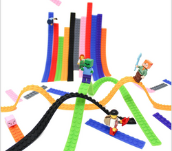 Building blocks tape, silicone building blocks, building blocks, strips, no connectors (ONLINE ORDER ONLY)