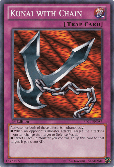 Kunai with Chain [BP01-EN087] Common (ONLINE ORDER ONLY)