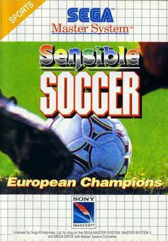 Sensible Soccer: European Champions Edition (Sega Master System) (ONLINE ORDER ONLY)