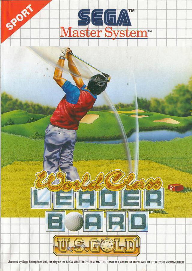 World Class Leader Board (Sega Master System) (ONLINE ORDER ONLY)