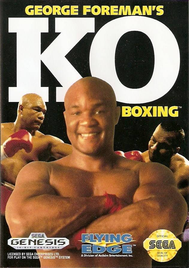 George Foreman's KO Boxing (Sega Genesis) (ONLINE ORDER ONLY)