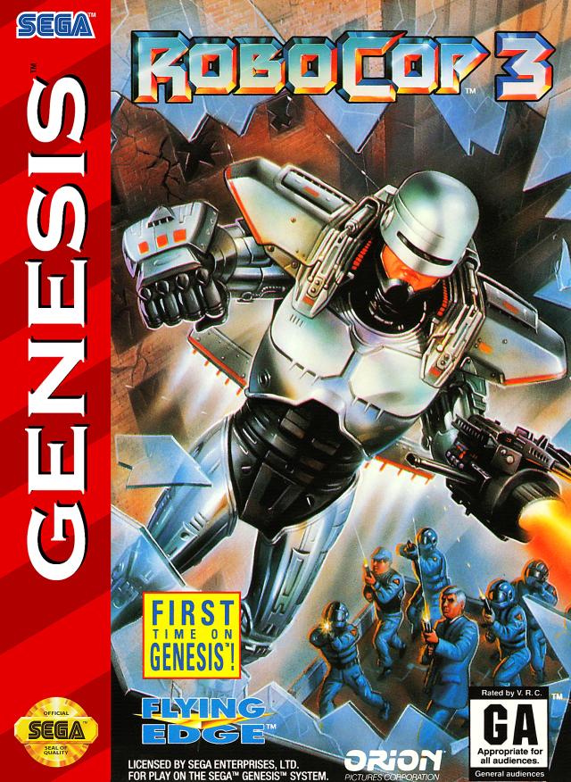 Robocop 3 (Sega Genesis) (ONLINE ORDER ONLY)