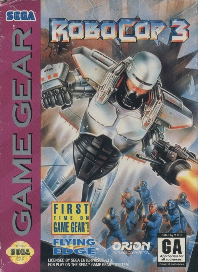 Robocop 3 (Sega Game Gear) (ONLINE ORDER ONLY)