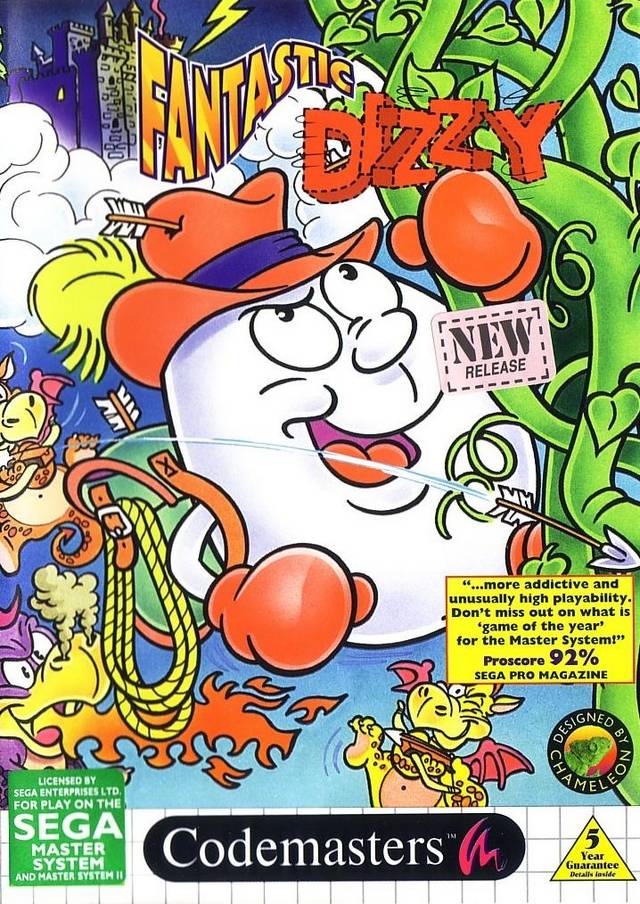 Fantastic Dizzy (Sega Master System) (ONLINE ORDER ONLY)
