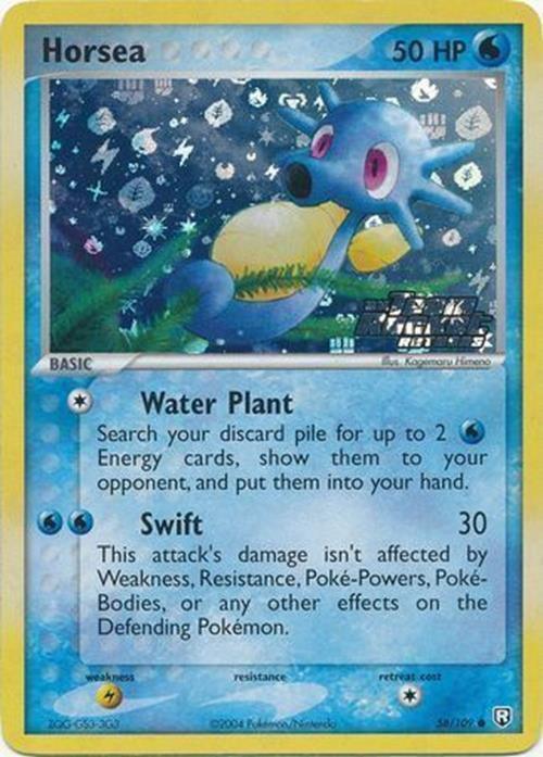 Horsea (58/109) (Stamped) [EX: Team Rocket Returns] (Online Only)