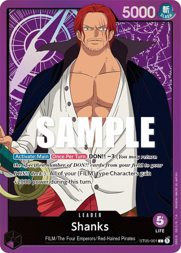 Shanks [Starter Deck: Film Edition] (ONLINE ORDER ONLY)
