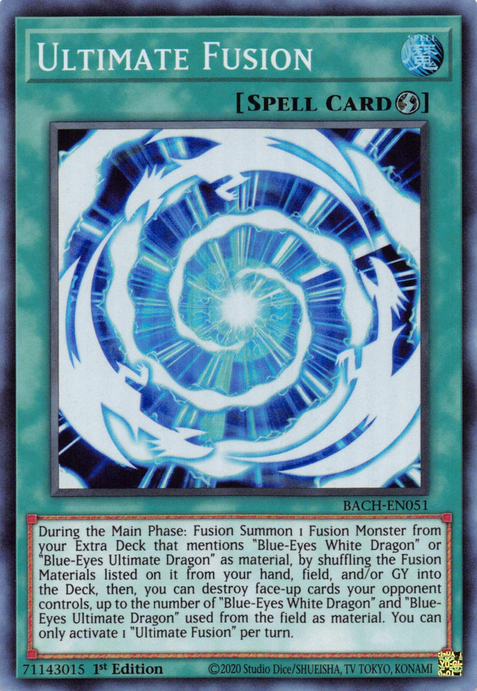 Ultimate Fusion [BACH-EN051] Super Rare (ONLINE ORDER ONLY)