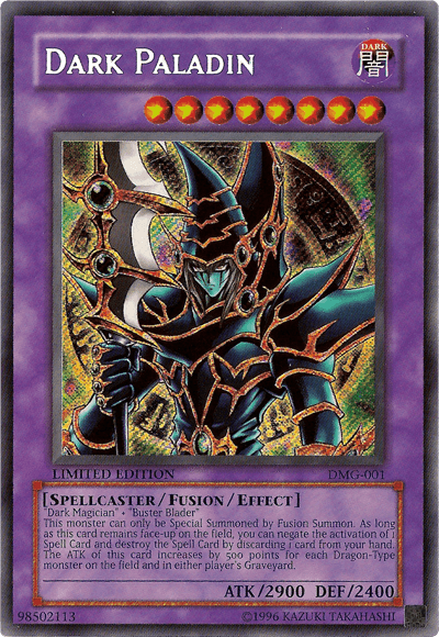 Dark Paladin [DMG-001] Secret Rare (ONLINE ORDER ONLY)