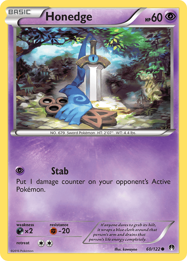 Honedge (60/122) [XY: BREAKpoint] (Online Only)