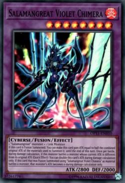 Salamangreat Violet Chimera [OP11-EN010] Super Rare (ONLINE ORDER ONLY)