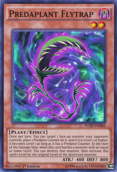 Predaplant Flytrap [FUEN-EN006] Super Rare (ONLINE ORDER ONLY)