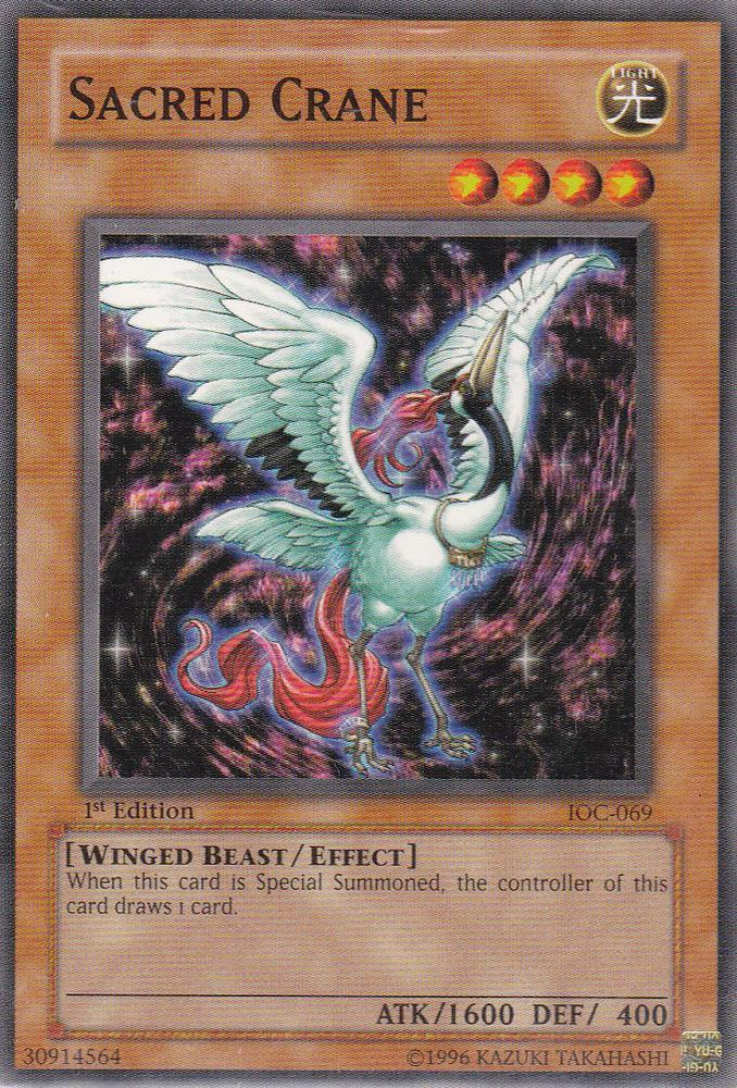 Sacred Crane [IOC-069] Common (ONLINE ORDER ONLY)