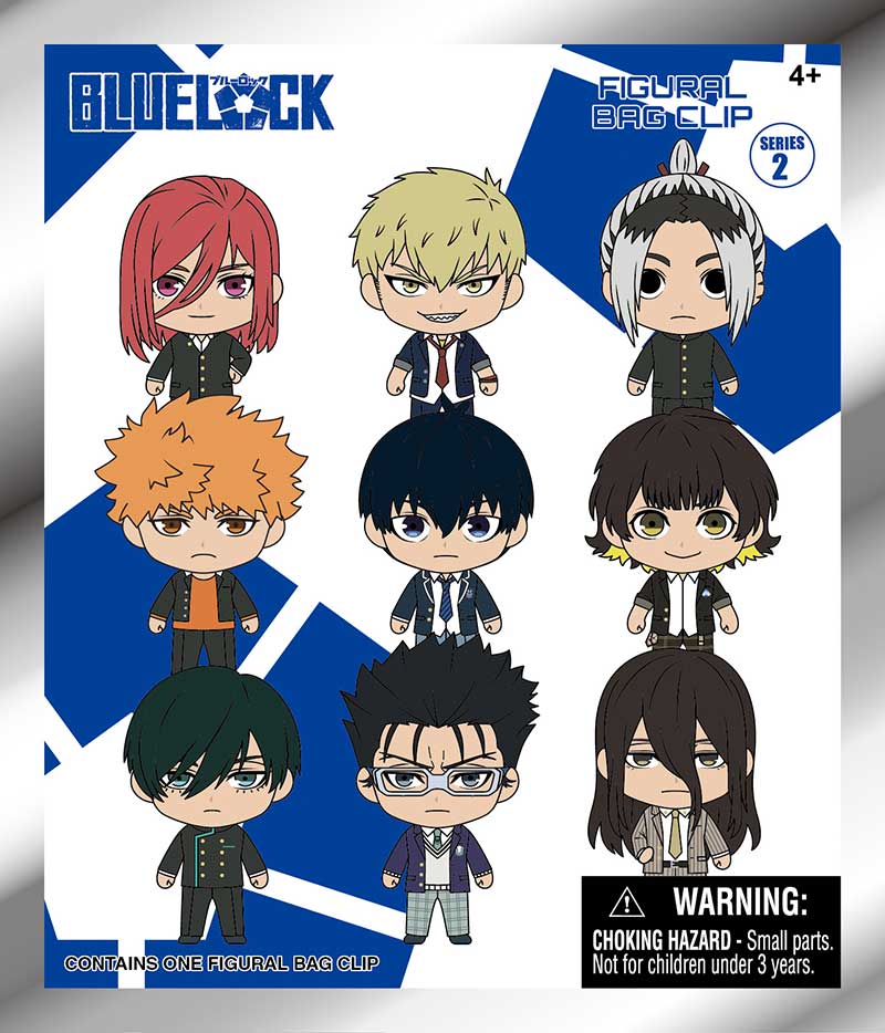 Blue Lock 3D Foam Bag Clip, Series 2 Blind Bag (ONLINE ORDER ONLY)