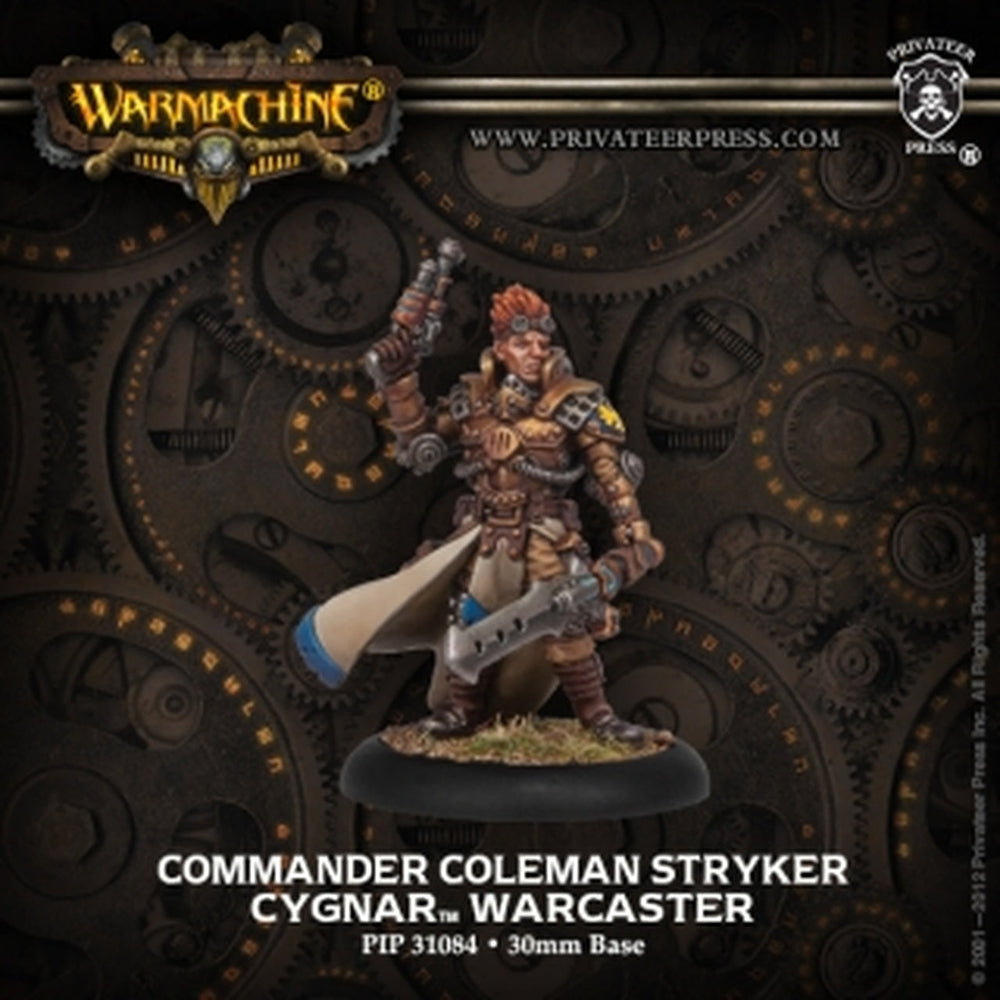 Warmachine: Cygnar Commander Coleman Stryker 1 (ONLINE ORDER ONLY)